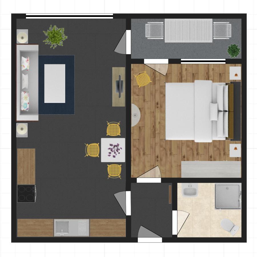 Apartello Modern Apartment - Balkan Breeze 7 Slântsjev Brjag Eksteriør bilde